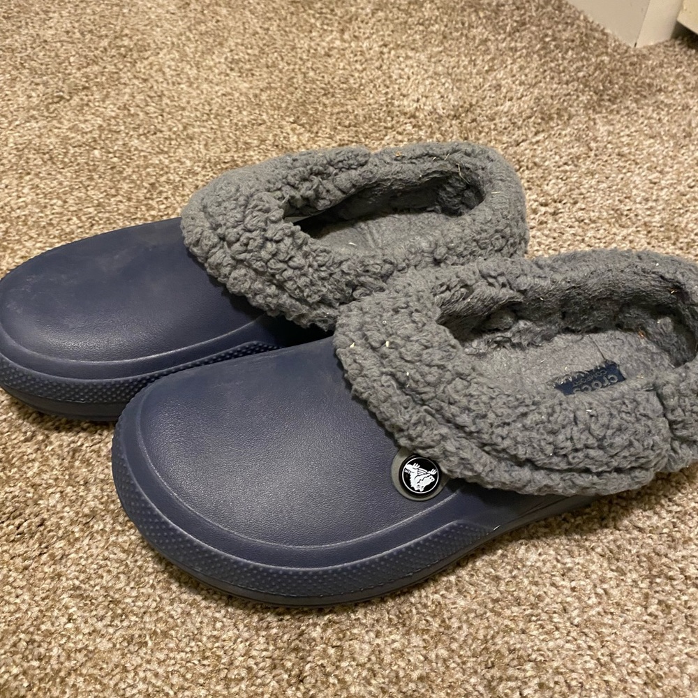 Fuzzy Crocs
